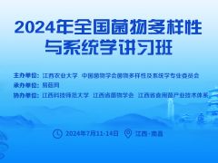 【會議通知】2024年全國菌物